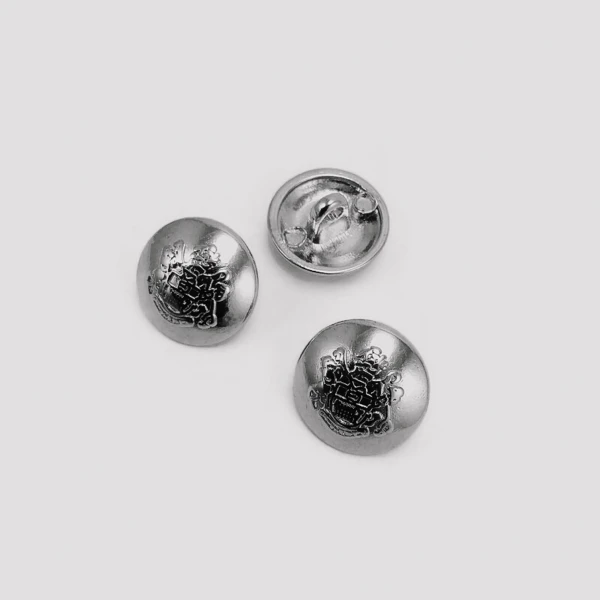 Blazer Button 15 mm -24 L King'S Crest Metal E 1875