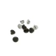 8 mm Shank Button front and detail view
