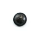 Footed metal button patterned 22mm - 36 ligne
