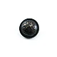 Patterned Metal pedestal button 18mm - 28 ligne