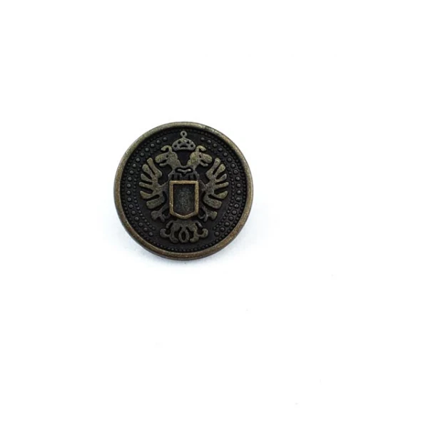 18 mm Shank Button product image 18 mm Shank Button front and detail view