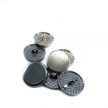 20 mm - 33 L Metal Shank Flat Button Blazer Jacket and Coats E 1892