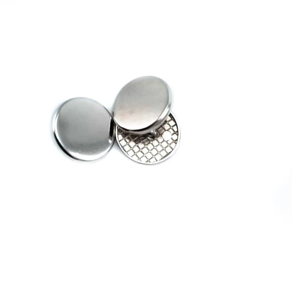 20 mm - 33 L Metal Shank Flat Button Blazer Jacket and Coats E 1892