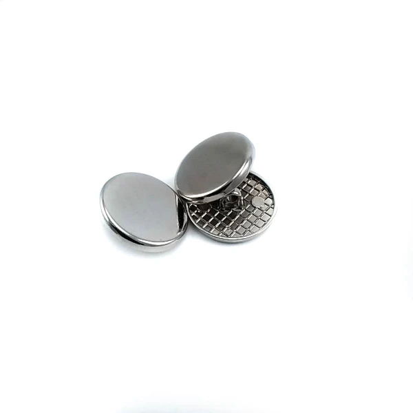20 mm - 33 L Metal Shank Flat Button Blazer Jacket and Coats E 1892