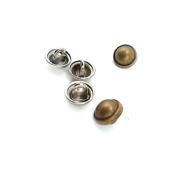 10 mm Shank Button front and detail view