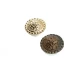 Patterned Convex Shank Button 17 mm - 27 L E 194