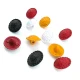 Patterned Convex Shank Button 17 mm - 27 L E 194
