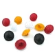 Patterned Convex Shank Button 17 mm - 27 L E 194