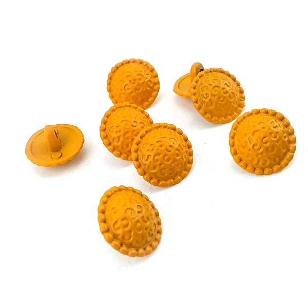 Patterned Convex Shank Button 17 mm - 27 L E 194