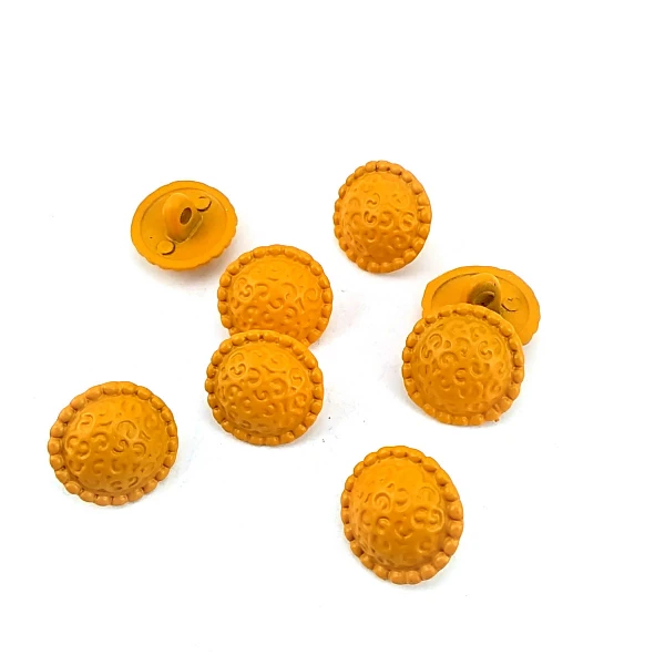Patterned Convex Shank Button 17 mm - 27 L E 194