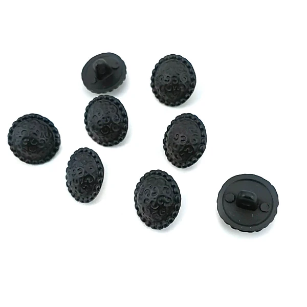 Patterned Convex Shank Button 17 mm - 27 L E 194