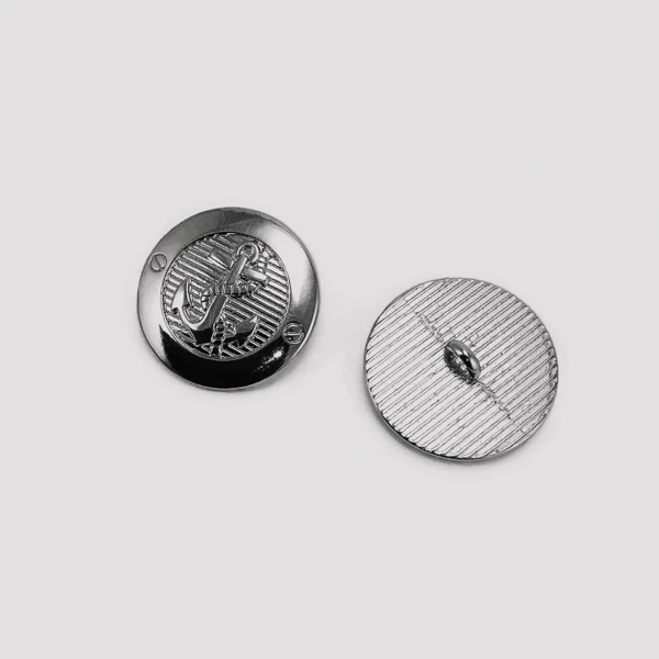 Gemi Çapası Logolu Blazer ve Ceket Düğmesi 23 mm - 36 boy E 2043 Gemi Çapası Logolu Blazer ve Ceket Düğmesi 23 mm - 36 boy E 2043