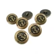 Anchor Patterned Shank Button 17 mm - 28 L E 2044 Anchor Patterned Shank Button 17 mm - 28 L E 2044