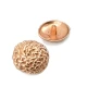 30 mm - 47 length Patterned Curved Footed Button