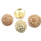 30 mm - 47 length Patterned Curved Footed Button