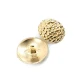 30 mm - 47 length Patterned Curved Footed Button