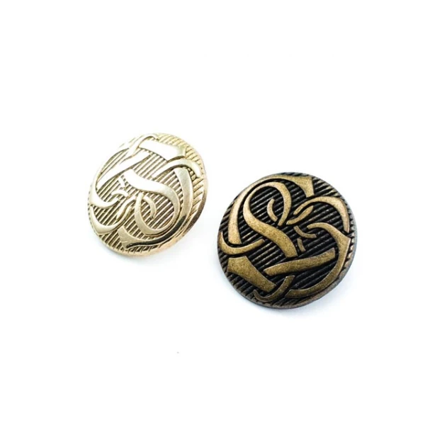 20 mm Shank Button product image 20 mm Shank Button front and detail view