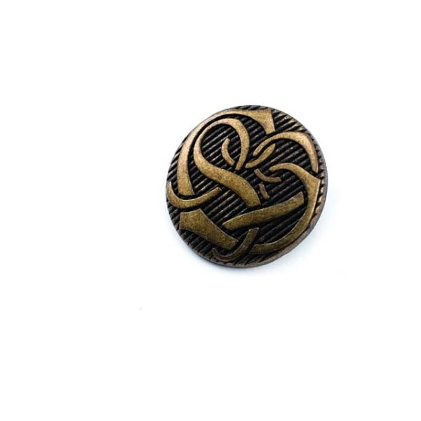 20 mm Shank Button front and detail view