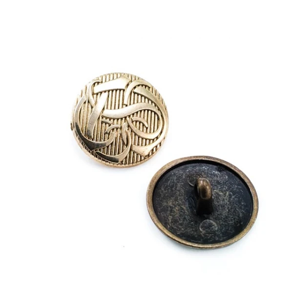 20 mm Shank Button front and detail view