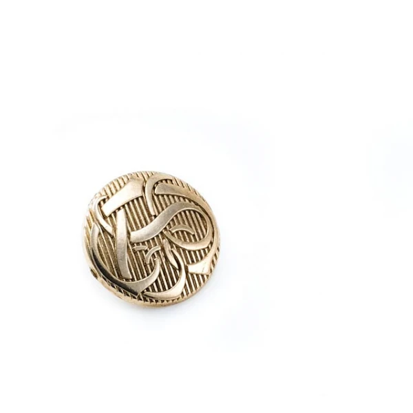 20 mm Shank Button front and detail view