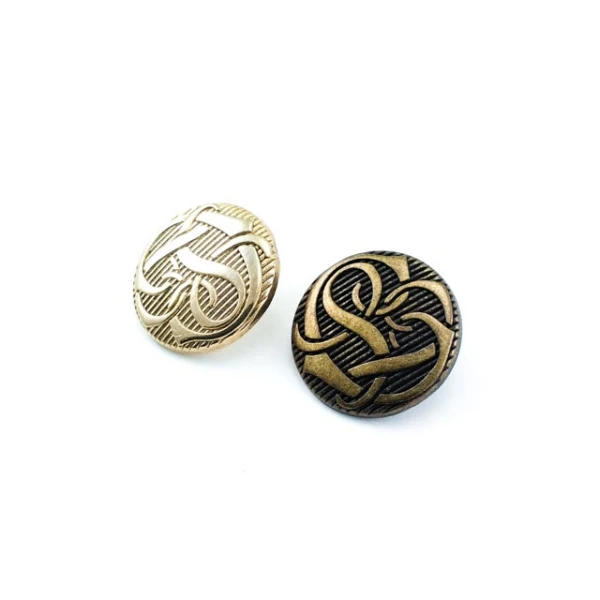 20 mm Shank Button front and detail view