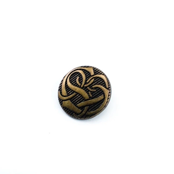 20 mm Shank Button front and detail view