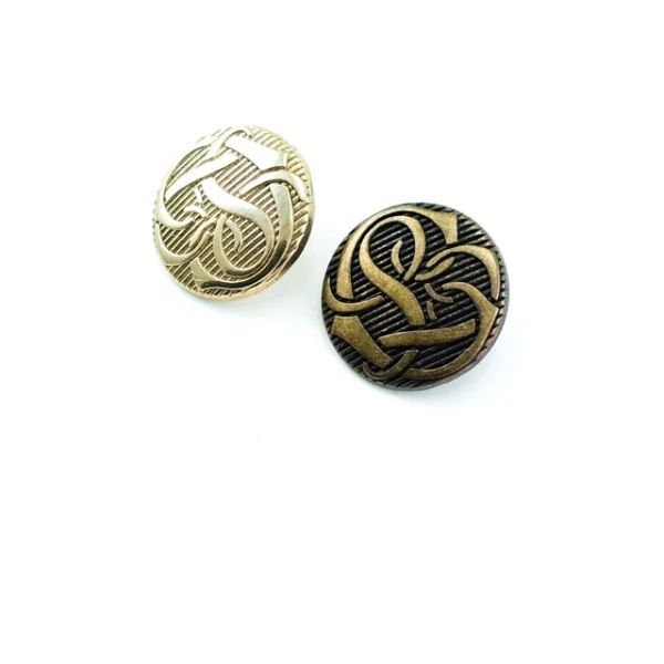 20 mm Shank Button front and detail view