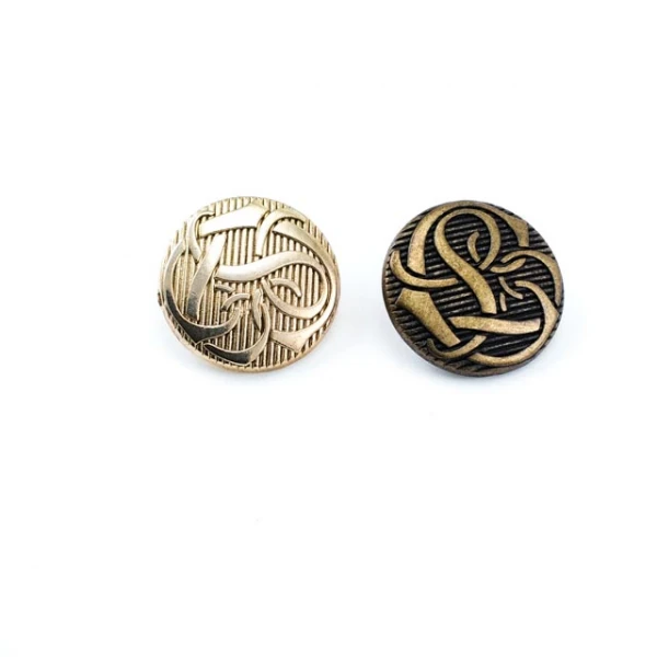 20 mm Shank Button front and detail view