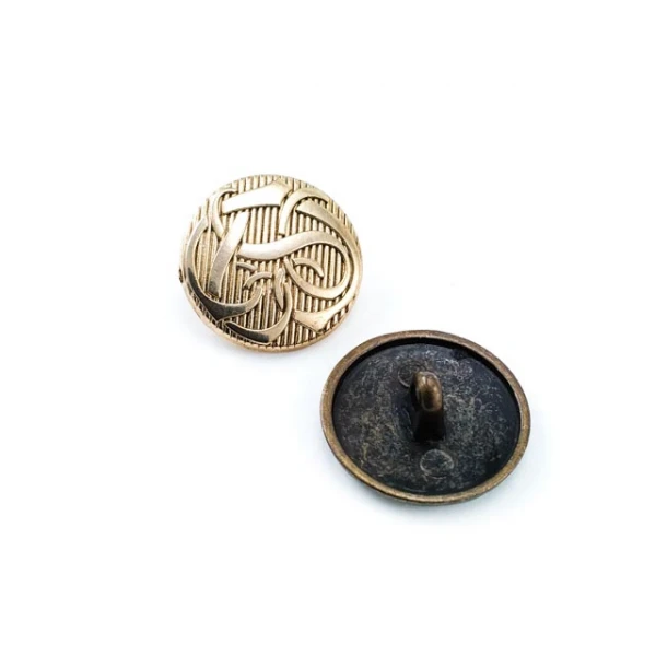 20 mm Shank Button front and detail view