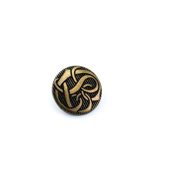 20 mm Shank Button front and detail view