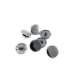 Flat Coin Shape Shank Button 14 mm - 22 L E 2136