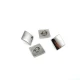 Simple Foot button zamak 12 x 12 mm