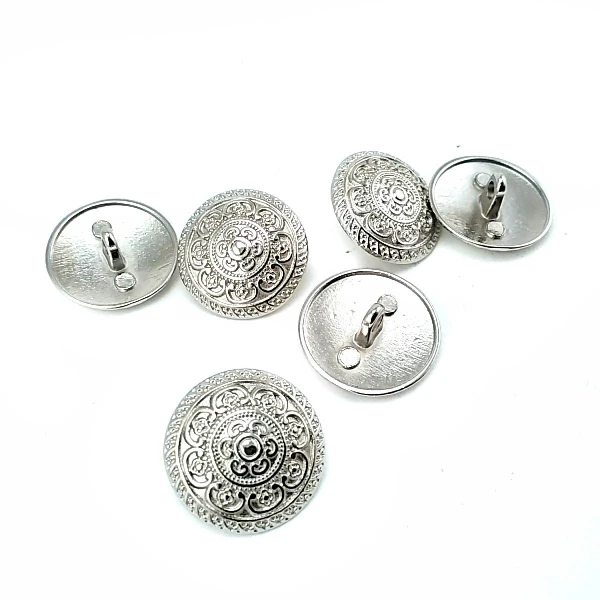 Blazer Jacket Button Patterned Metal Button 19 mm - 31 L E 258