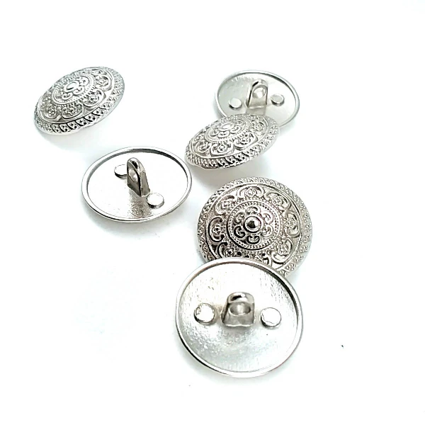 Blazer Jacket Button Patterned Metal Button 19 mm - 31 L E 258