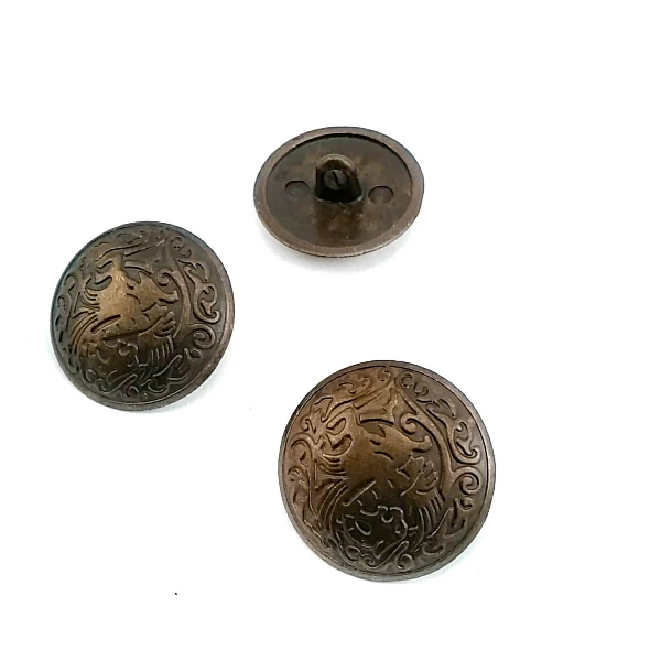 20 mm Shank Button front and detail view