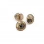 Blazer Jacket Button Jacket Cufflink 15 mm - 24L E 266