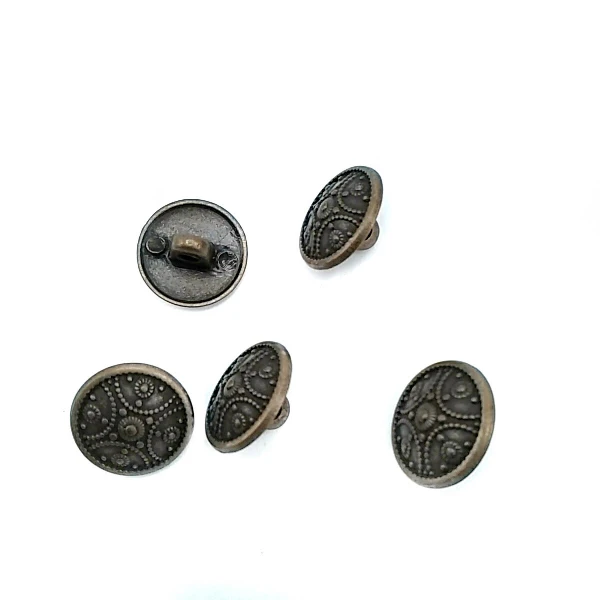 15 mm Shank Button front and detail view