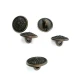 15 mm Shank Button front and detail view