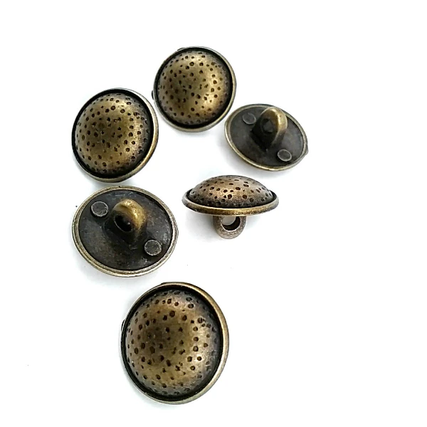 15 mm Shank Button front and detail view