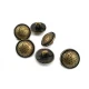 15 mm Shank Button front and detail view