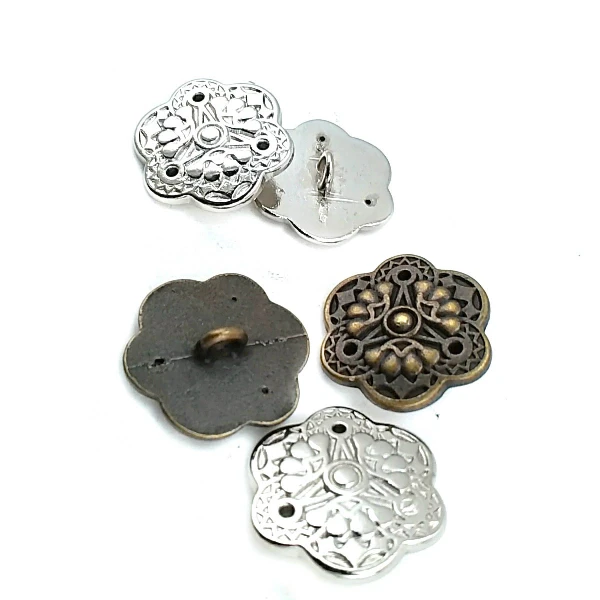 21 mm Shank Button front and detail view