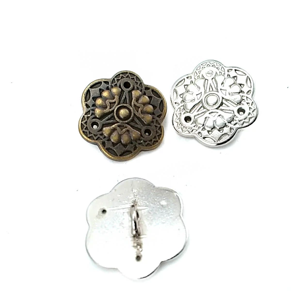 21 mm Shank Button front and detail view