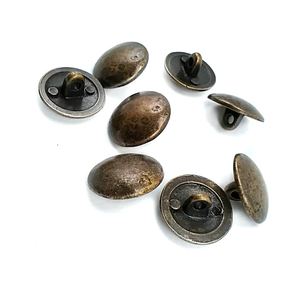18 mm Shank Button front and detail view