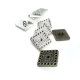 19 mm Rhinestone / Crystal Detail Rhinestone / Crystal Button front and detail view