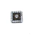 19 mm Rhinestone / Crystal Detail Rhinestone / Crystal Button front and detail view