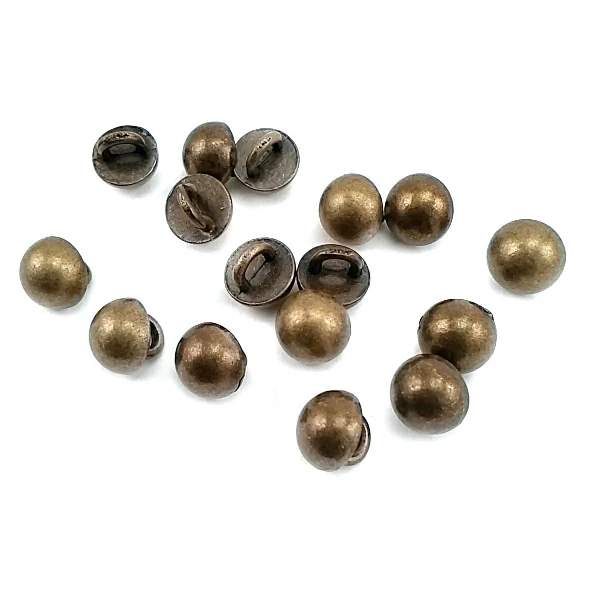 8 mm Shank Button front and detail view