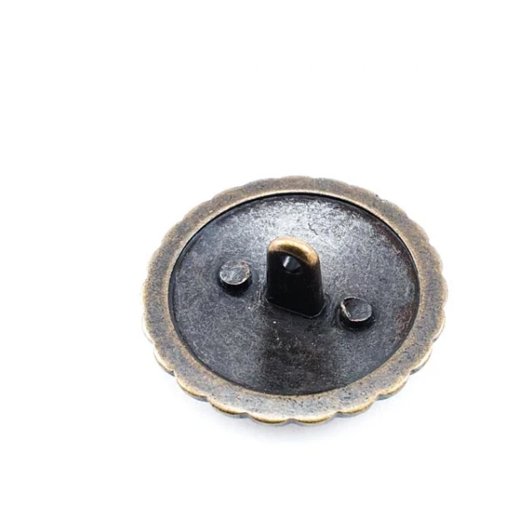 Coat Button 30 mm - 48 L Enameled Outerwear Button E 537