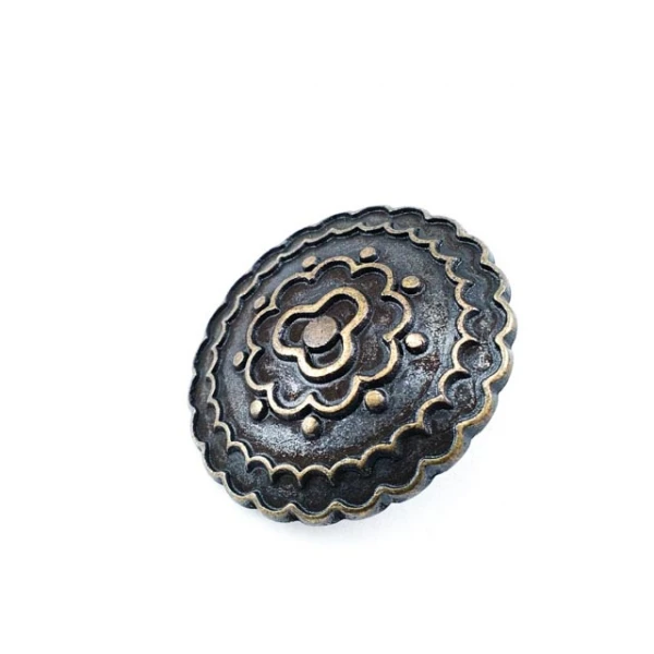 Coat Button 30 mm - 48 L Enameled Outerwear Button E 537