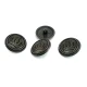 23 mm Shank Button front and detail view