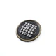 35 mm Rhinestone / Crystal Detail Shank Button front and detail view